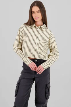 Shasa Striped Short Sleeve Shirt