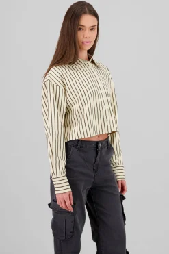 Shasa Striped Short Sleeve Shirt