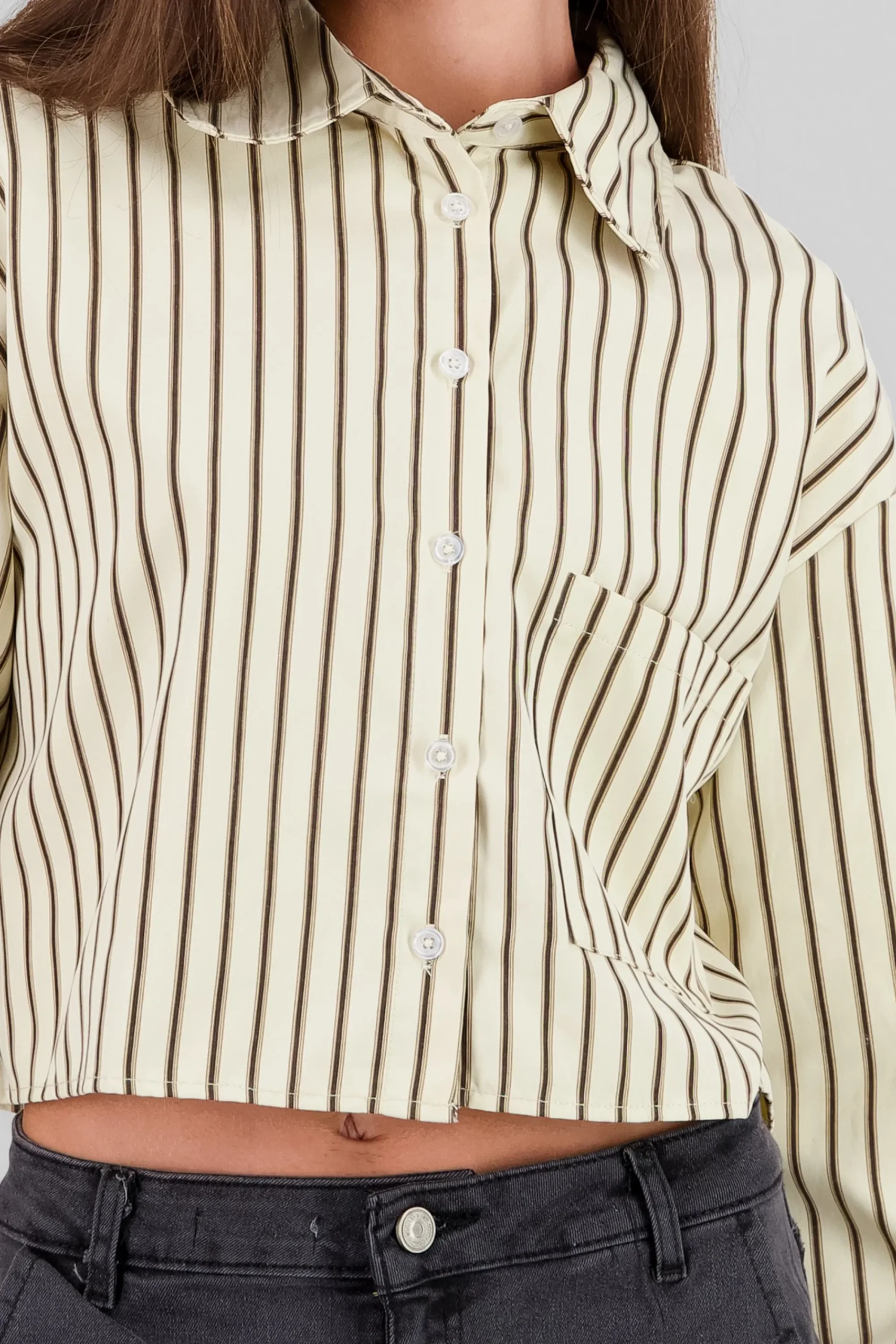Shasa Striped Short Sleeve Shirt