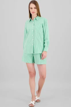 Shasa Striped Shorts
