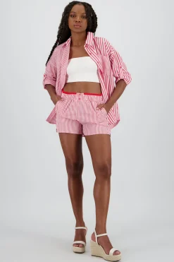 Shasa Striped Shorts