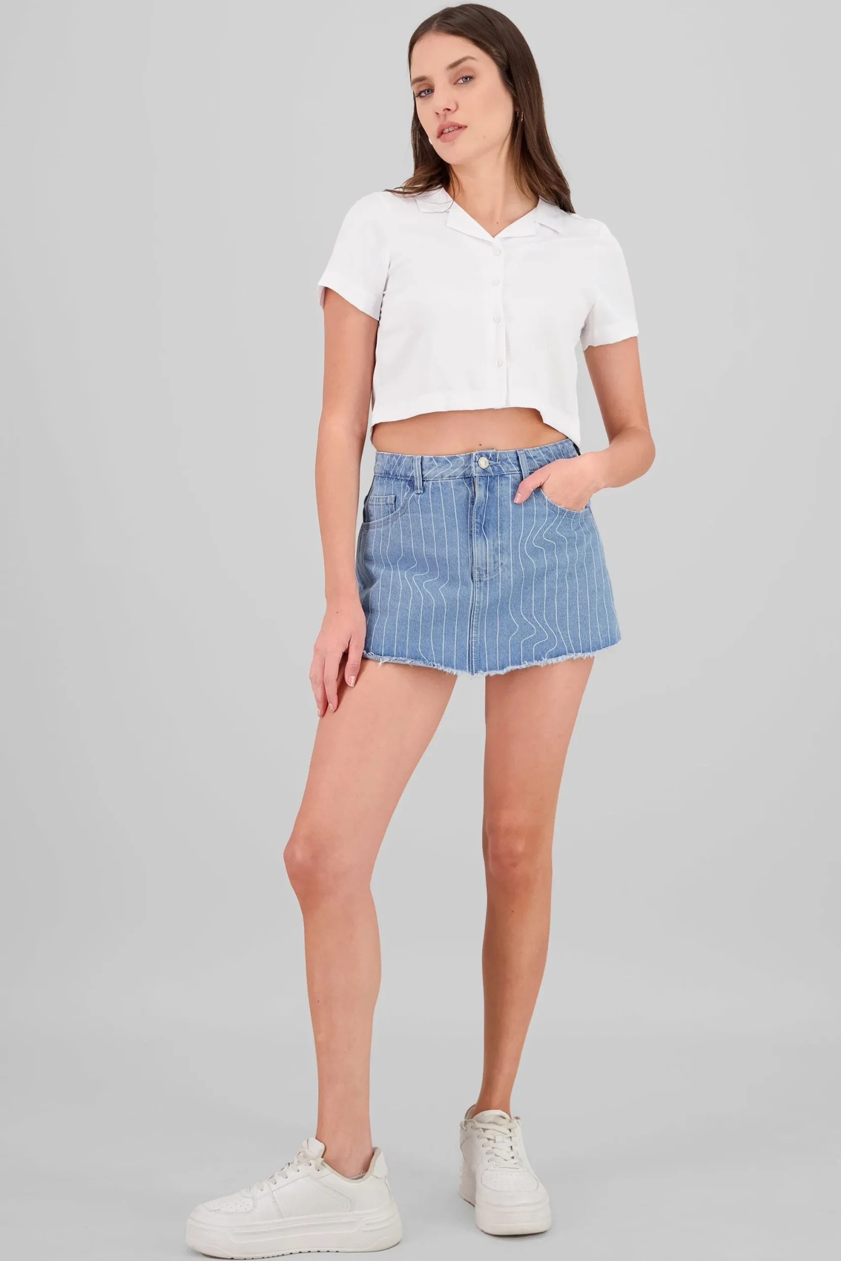 Shasa Striped Skort