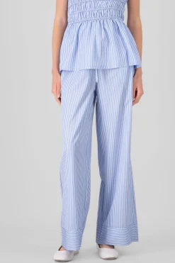 Shasa Striped Straight Leg Pants