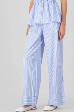 Shasa Striped Straight Leg Pants