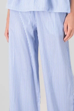Shasa Striped Straight Leg Pants