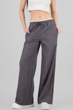 Shasa Striped Straight Pants