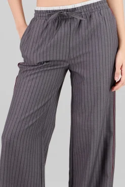 Shasa Striped Straight Pants