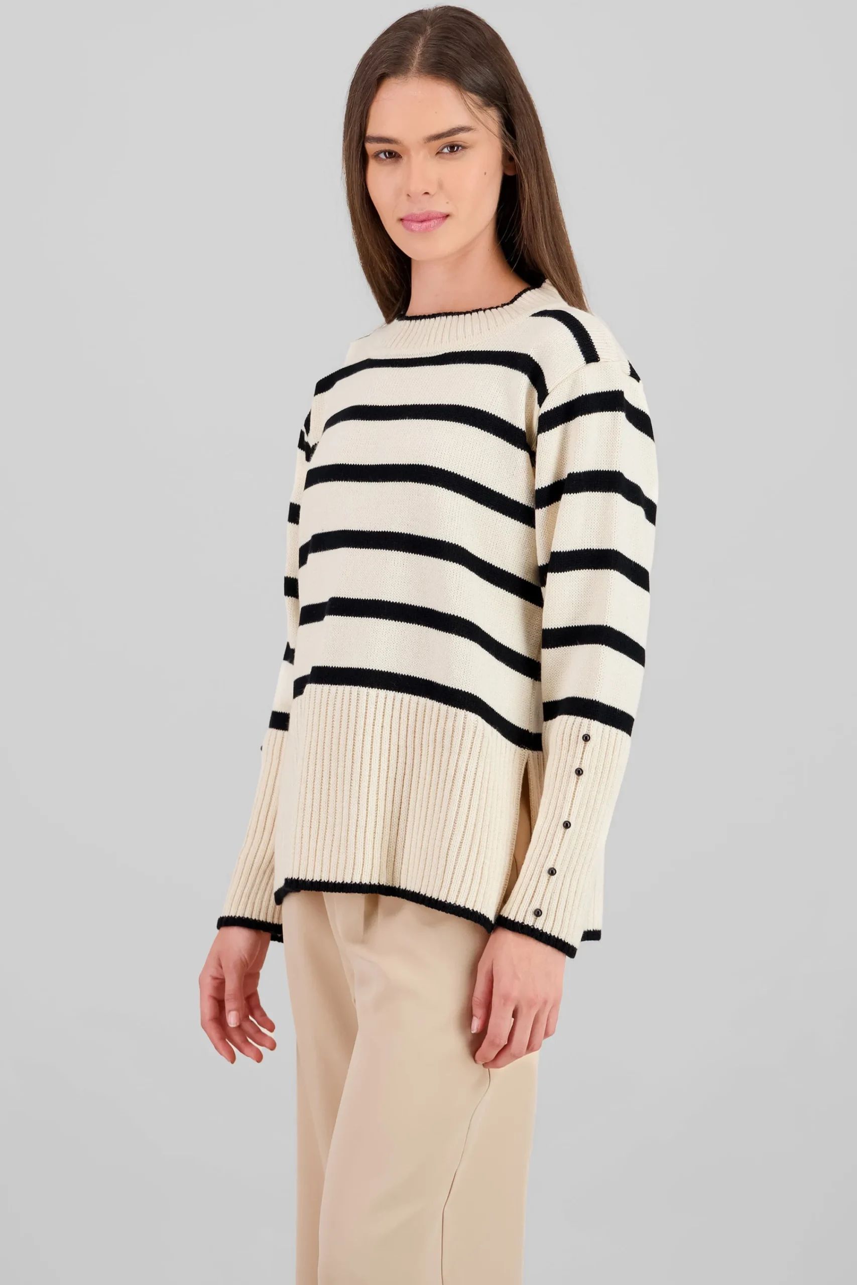 Shasa Striped Sweater