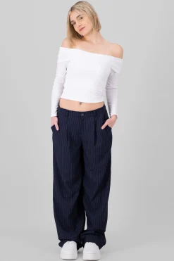 Shasa Striped Tailored Pants