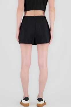 Shasa Striped Tailored Skort
