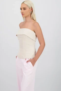 Shasa Striped Tube Top