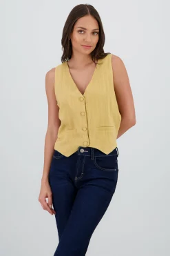 Shasa Striped Vest