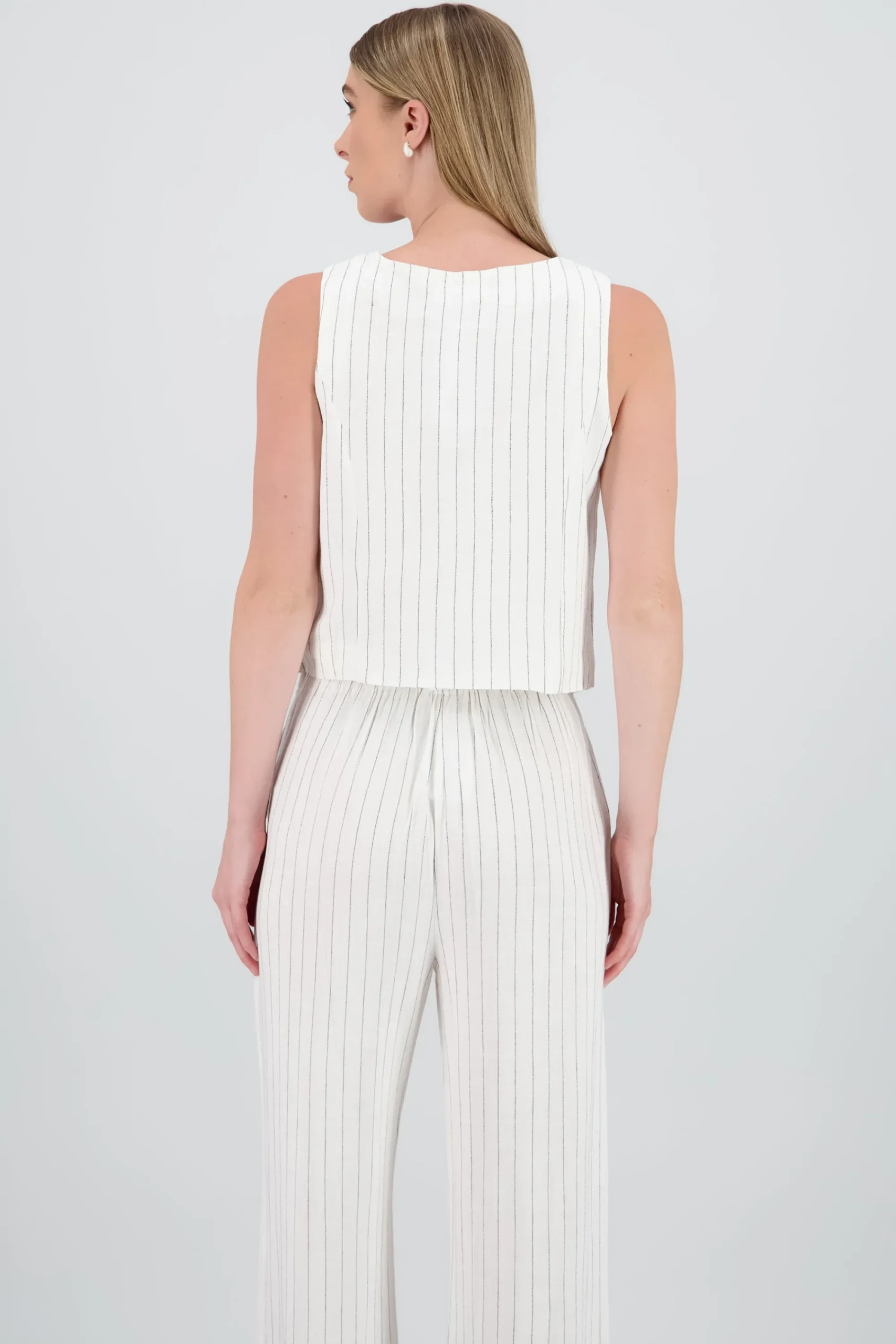 Shasa Striped Vest