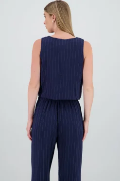 Shasa Striped Vest