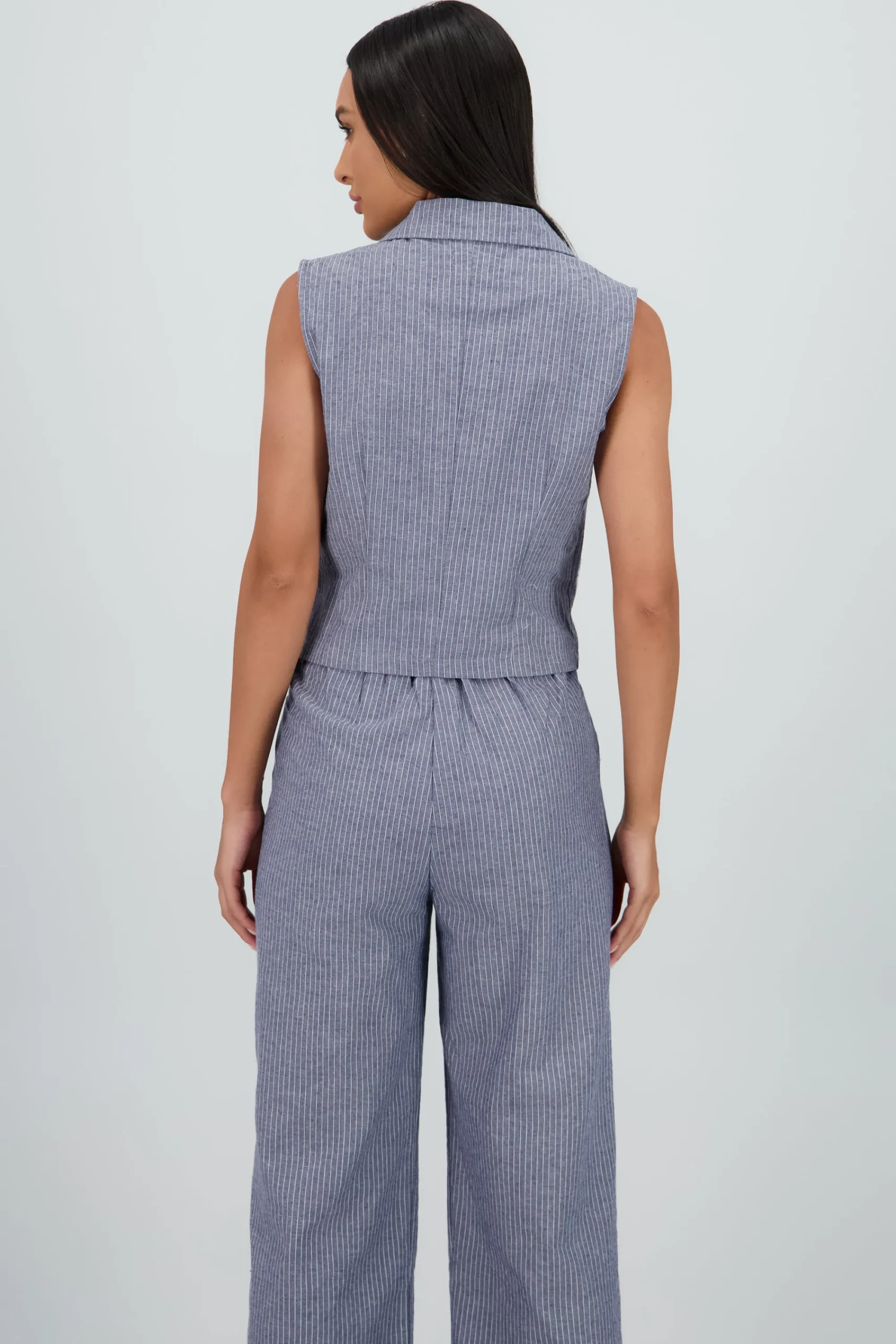 Shasa Striped Vest
