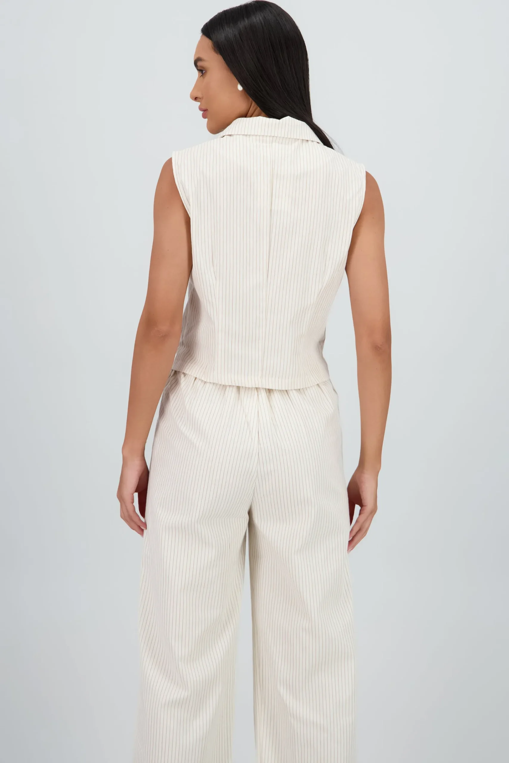 Shasa Striped Vest