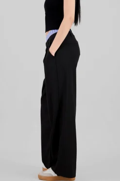 Shasa Striped Waistband Pants
