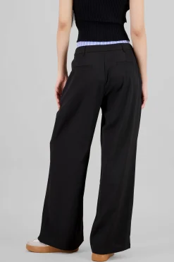 Shasa Striped Waistband Pants
