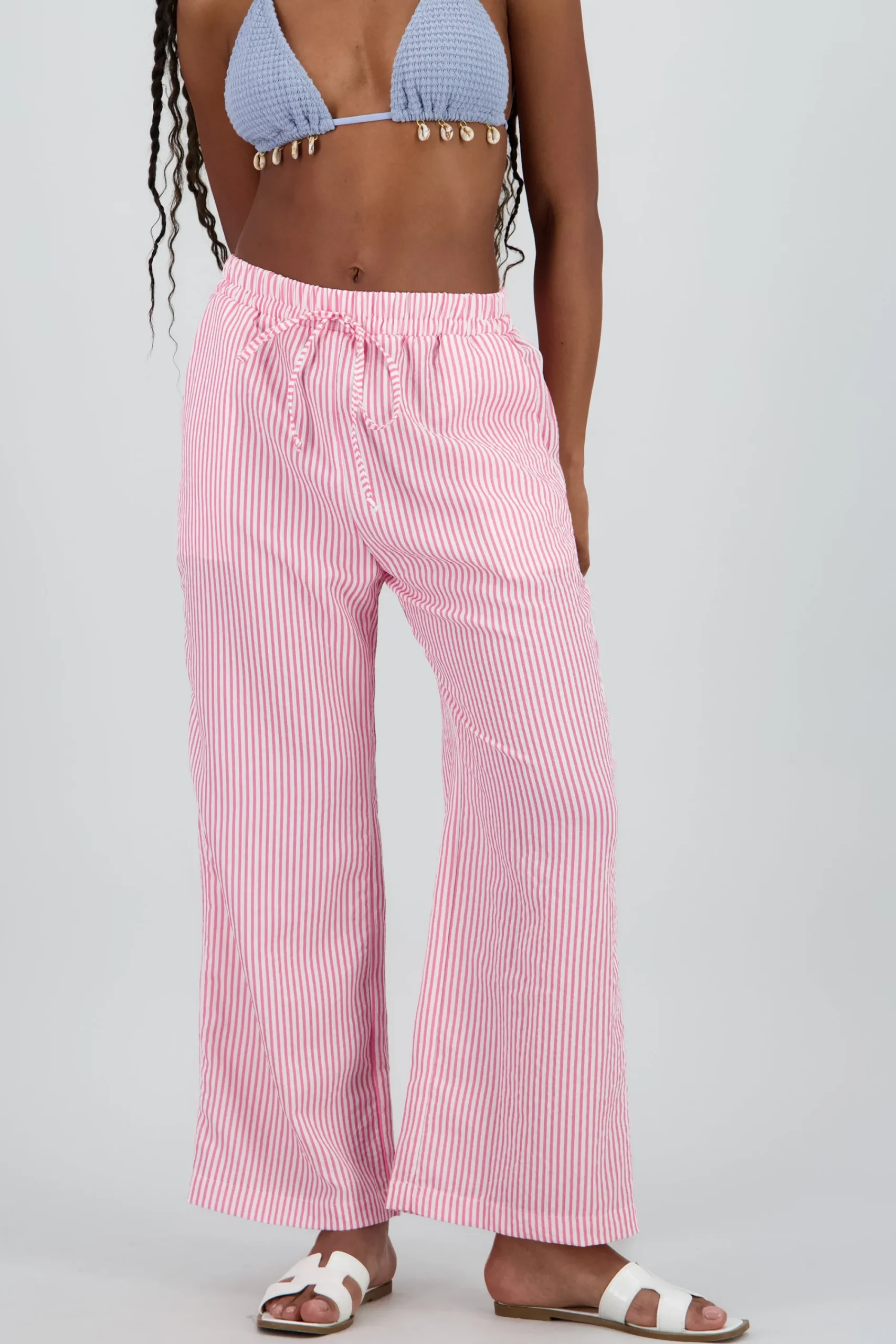 Shasa Striped Wide Leg Pants