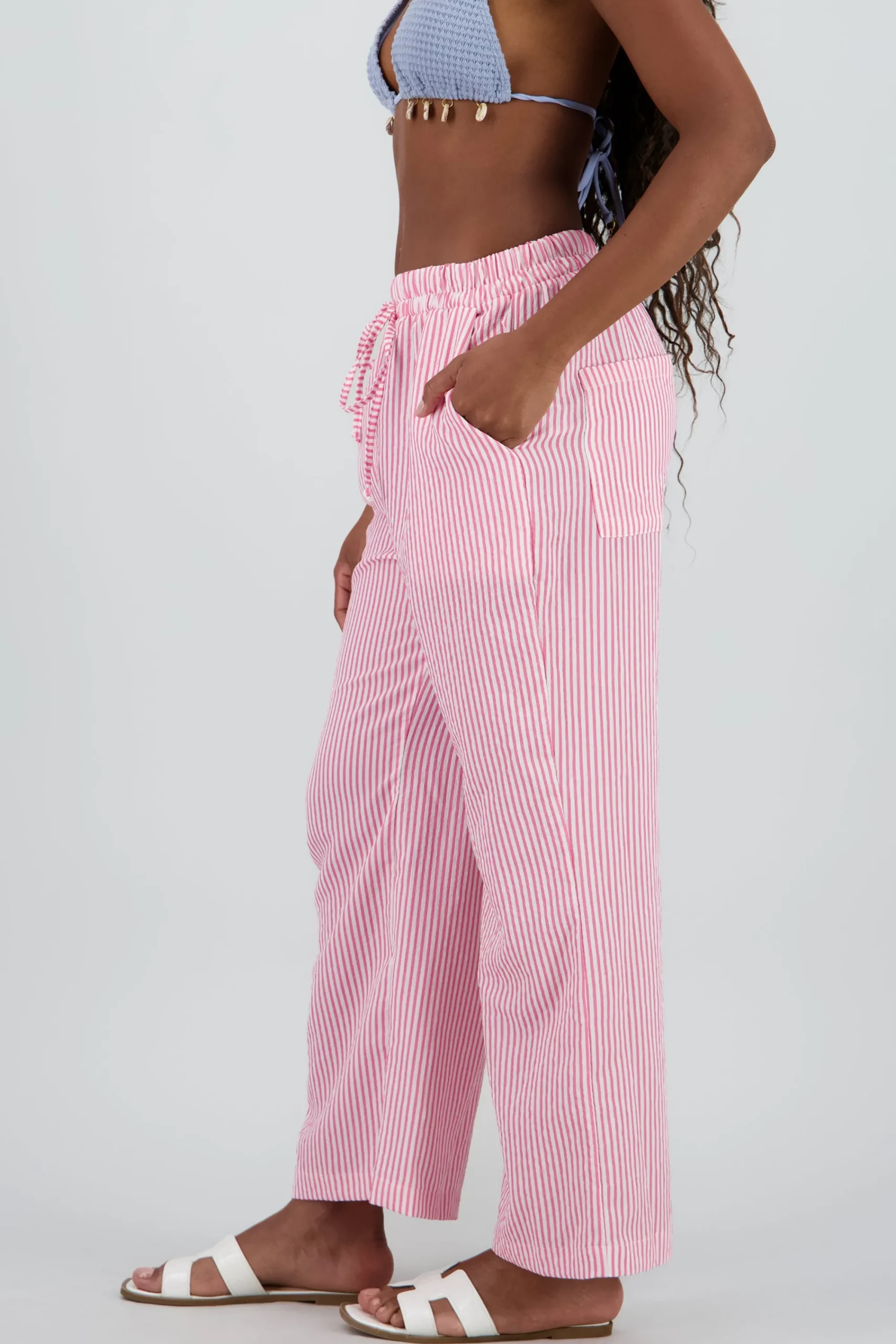 Shasa Striped Wide Leg Pants