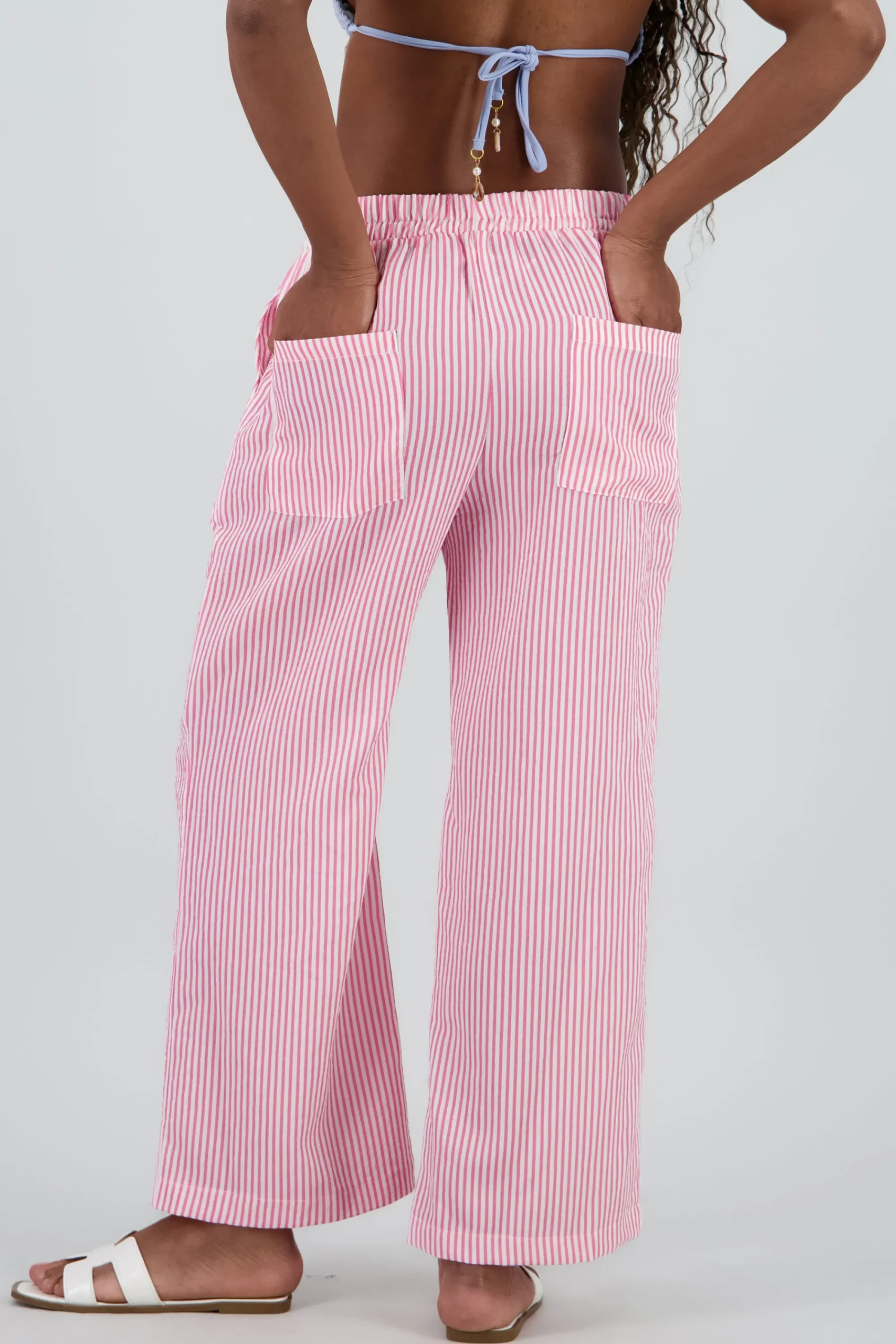 Shasa Striped Wide Leg Pants