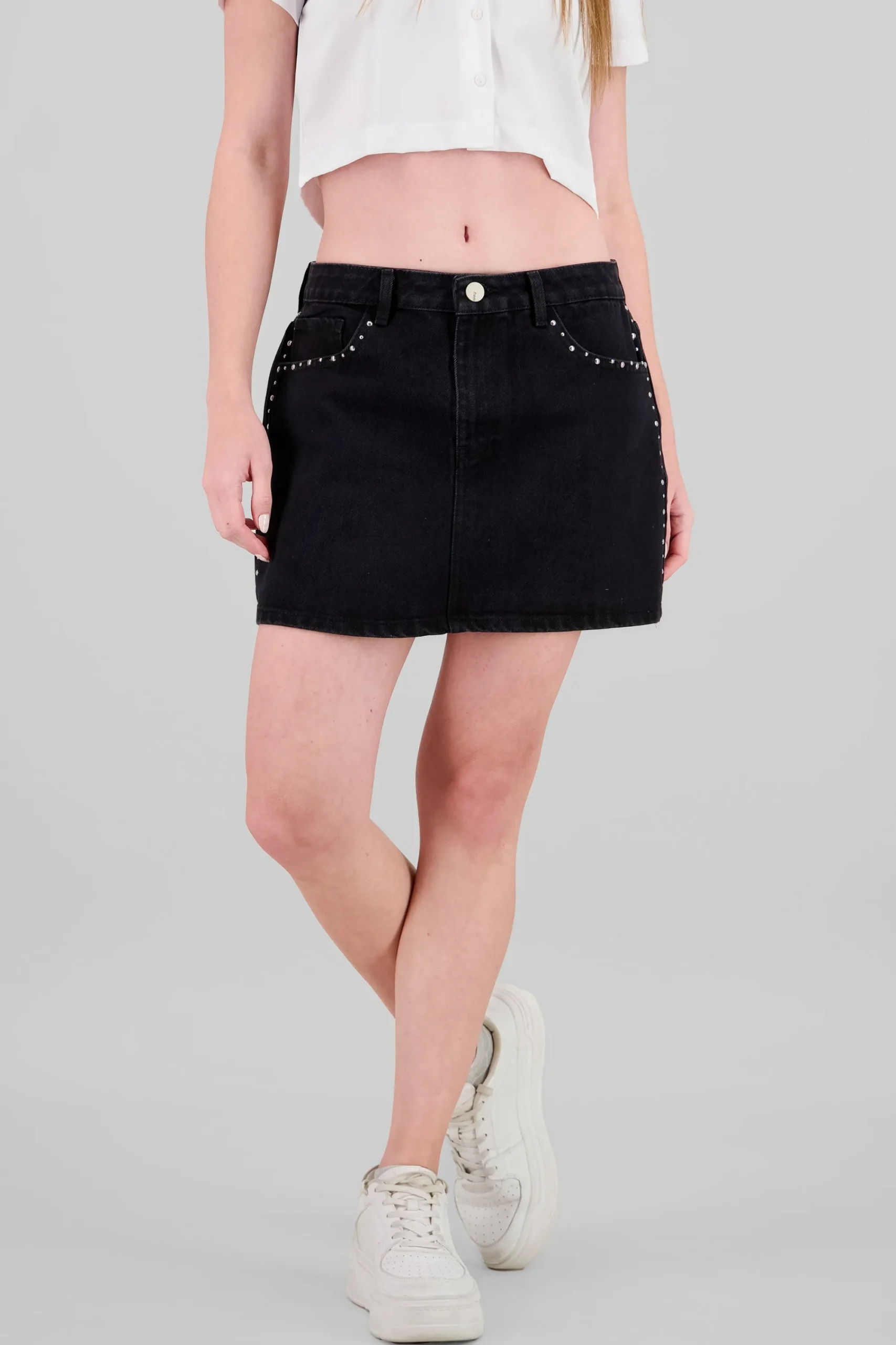 Shasa Studded Mini Skirt
