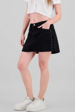 Shasa Studded Mini Skirt