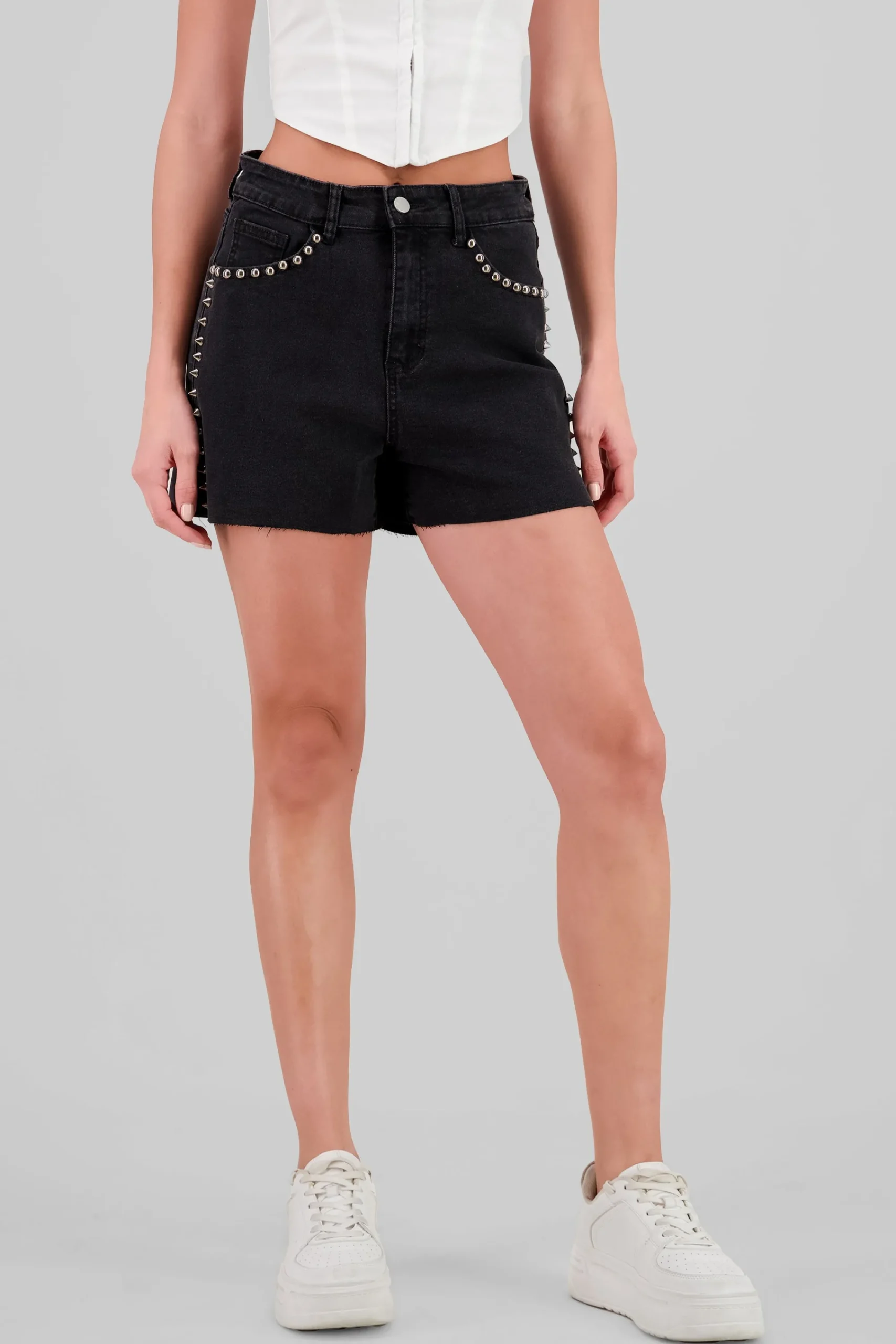 Shasa Studded Shorts