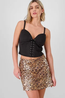 Shasa Suede Corset