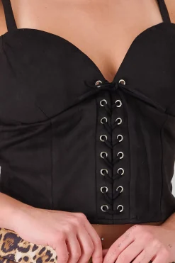 Shasa Suede Corset