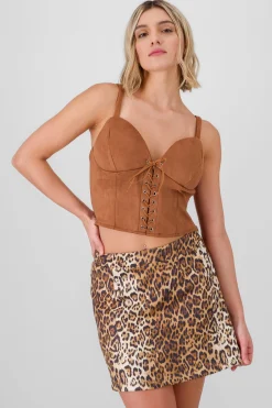Shasa Suede Corset