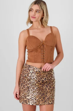 Shasa Suede Corset