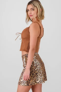 Shasa Suede Corset