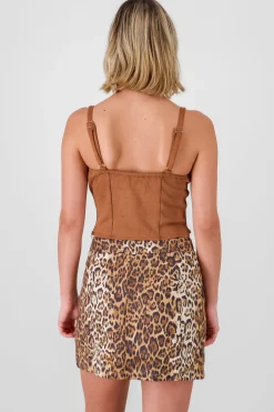 Shasa Suede Corset