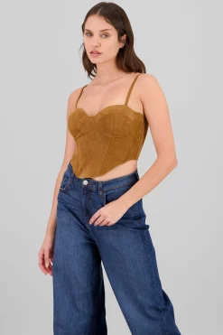 Shasa Suede Corset