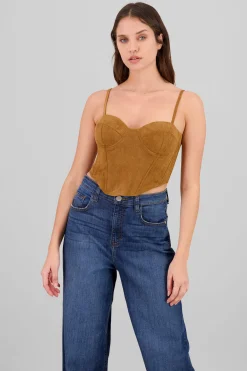 Shasa Suede Corset