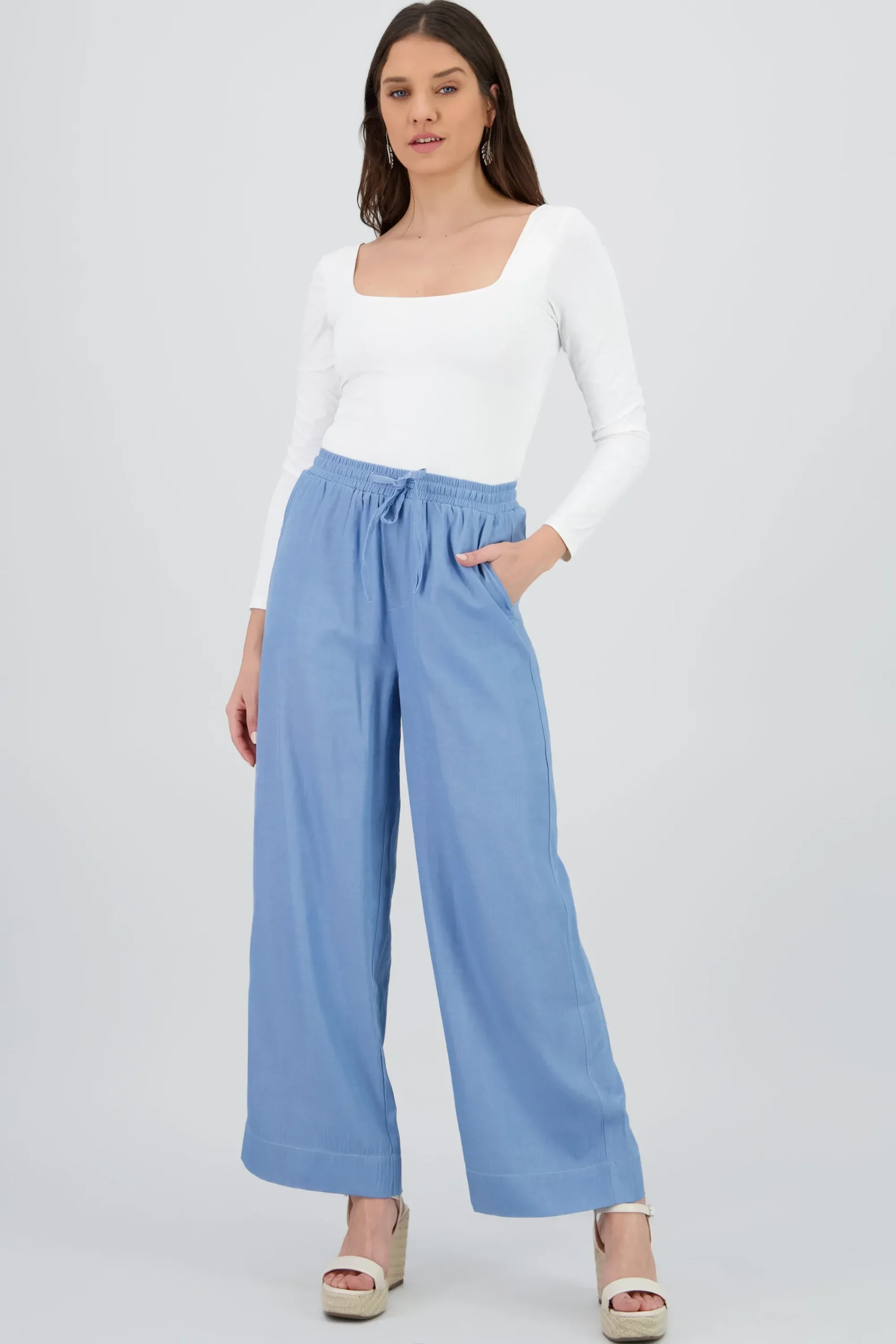 Shasa Super Soft Wide Leg Lightweight Pants