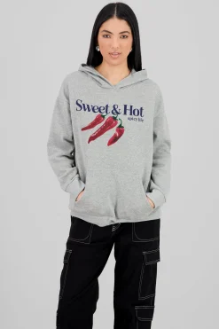 Shasa Sweet & Hot Print Sweatshirt