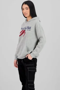 Shasa Sweet & Hot Print Sweatshirt