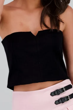 Shasa Sweetheart Neck Corset Top