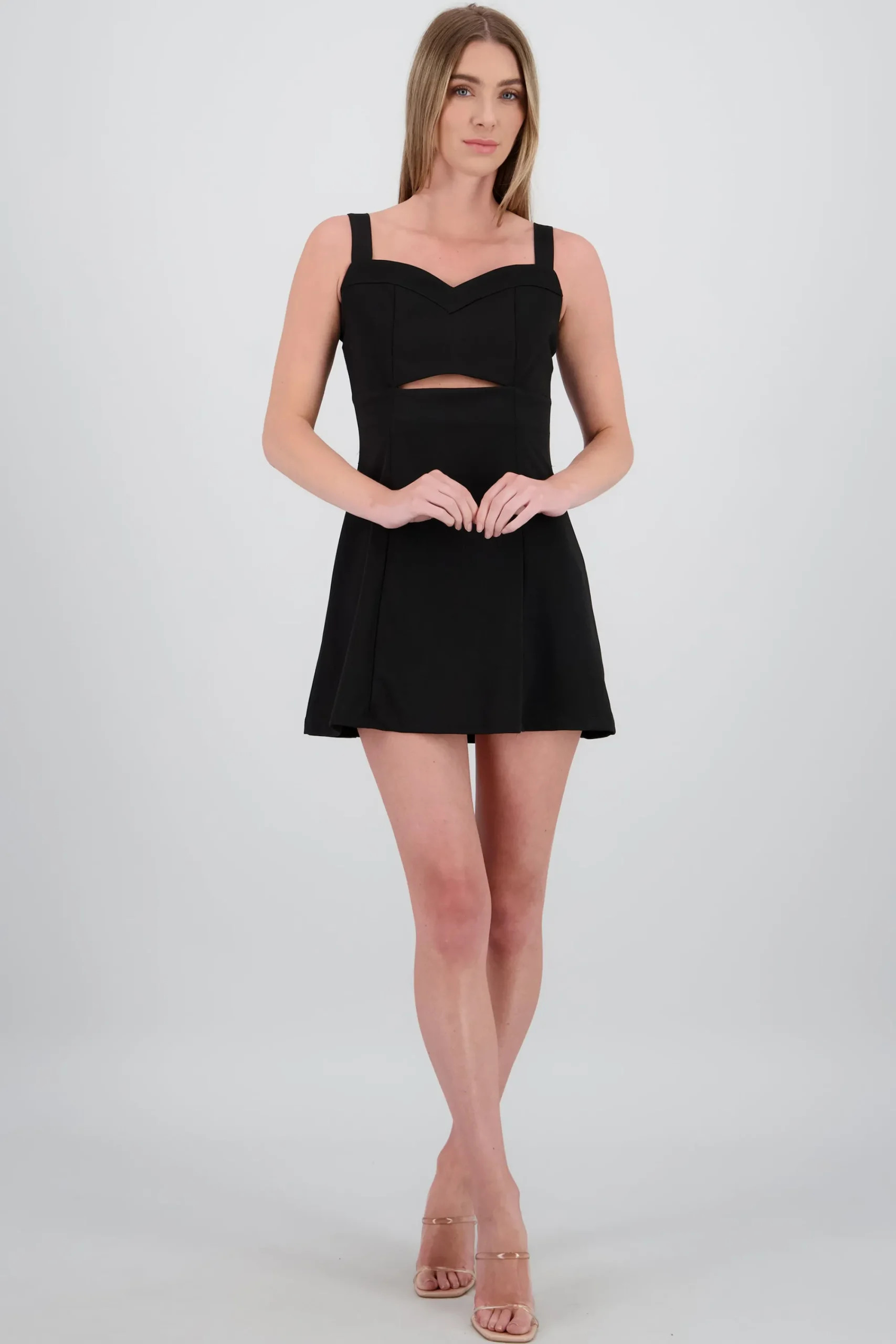 Shasa Sweetheart Neckline Mini Dress