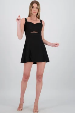 Shasa Sweetheart Neckline Mini Dress