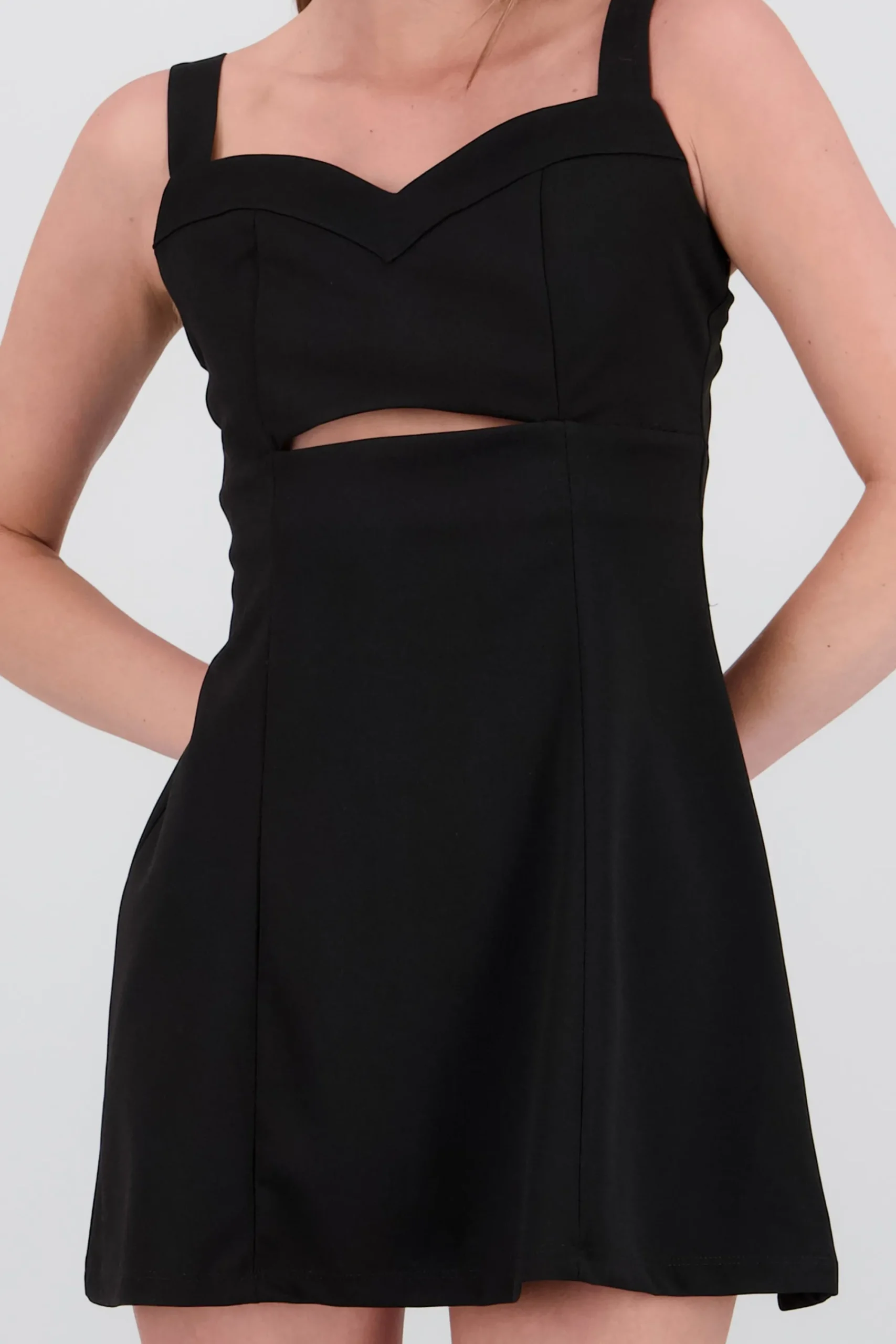 Shasa Sweetheart Neckline Mini Dress