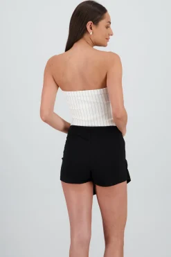 Shasa Sweetheart Neckline Top
