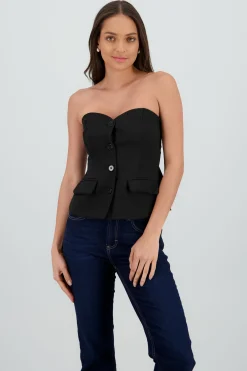 Shasa Tailored Bandeau Top