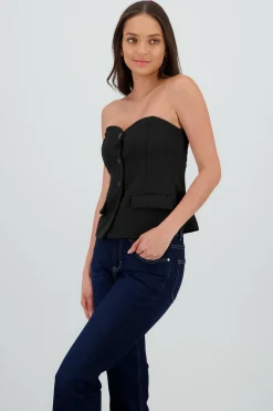 Shasa Tailored Bandeau Top