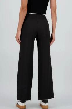 Shasa Tailored Pants with Button
