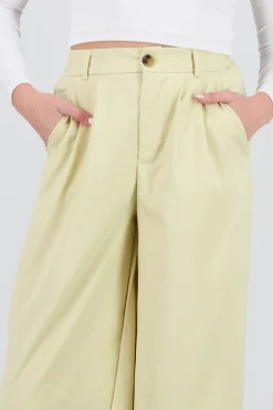 Shasa Tailored Pants with Pleat Detail