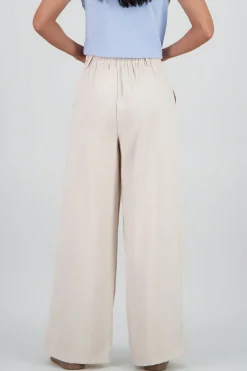 Shasa Tailored Pants with Pleat Detail