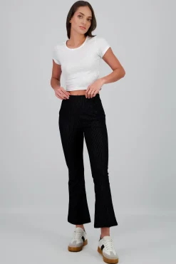 Shasa Tailored Pants with Stripes